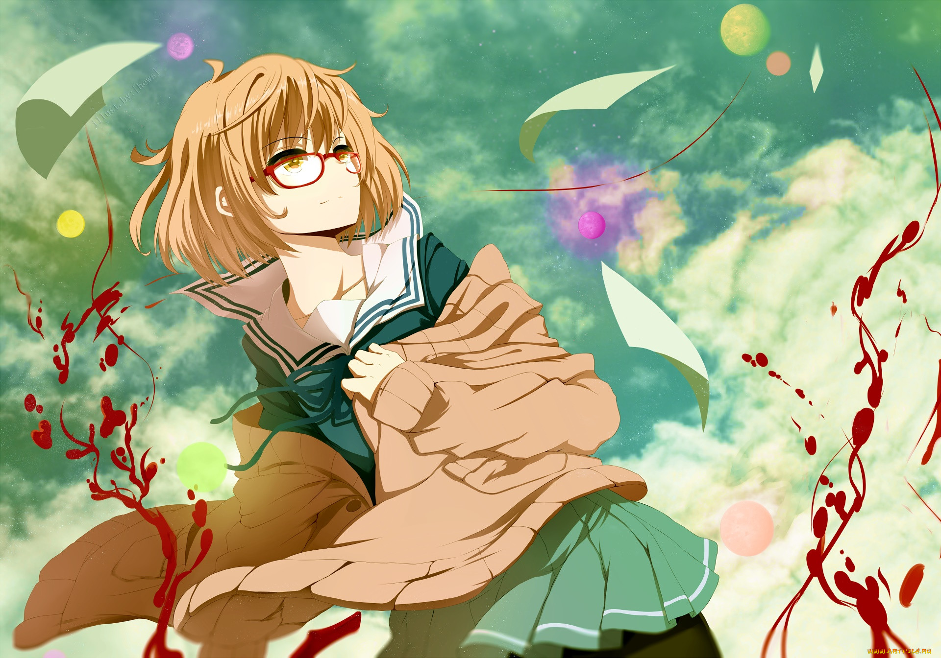 , kyoukai no kanata, , , 